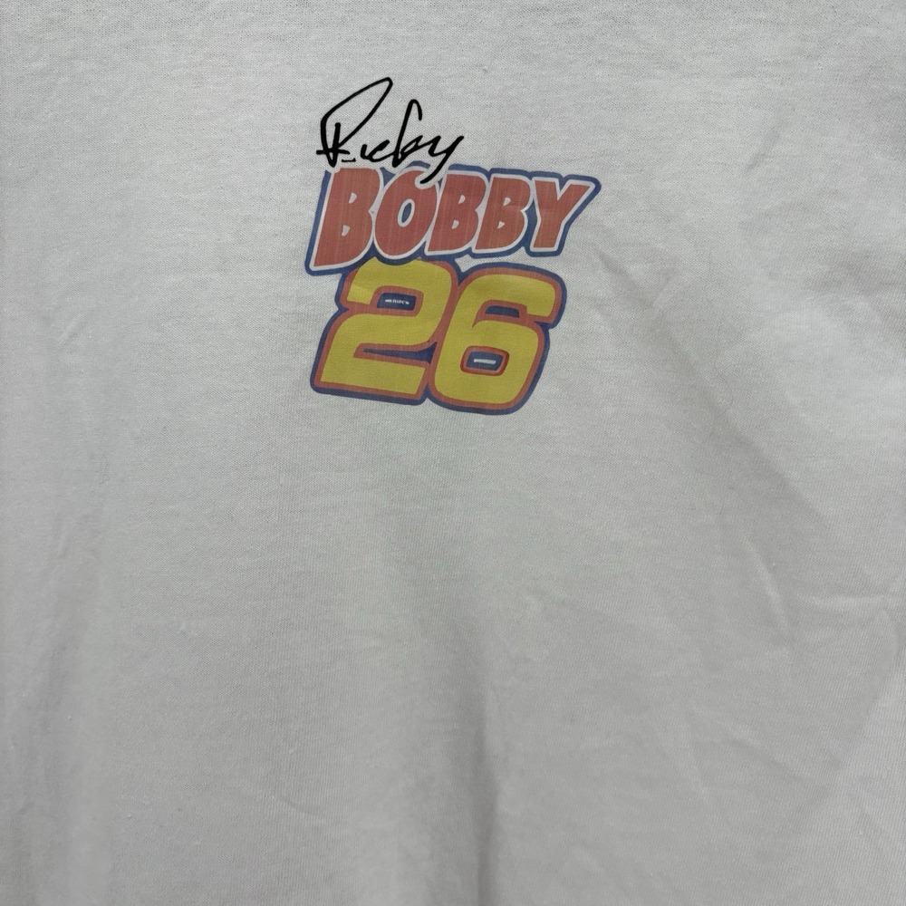 Talladega Night The Ballad Of Ricky Bobby T-Shirt Men's Large White - Picture 2 of 8